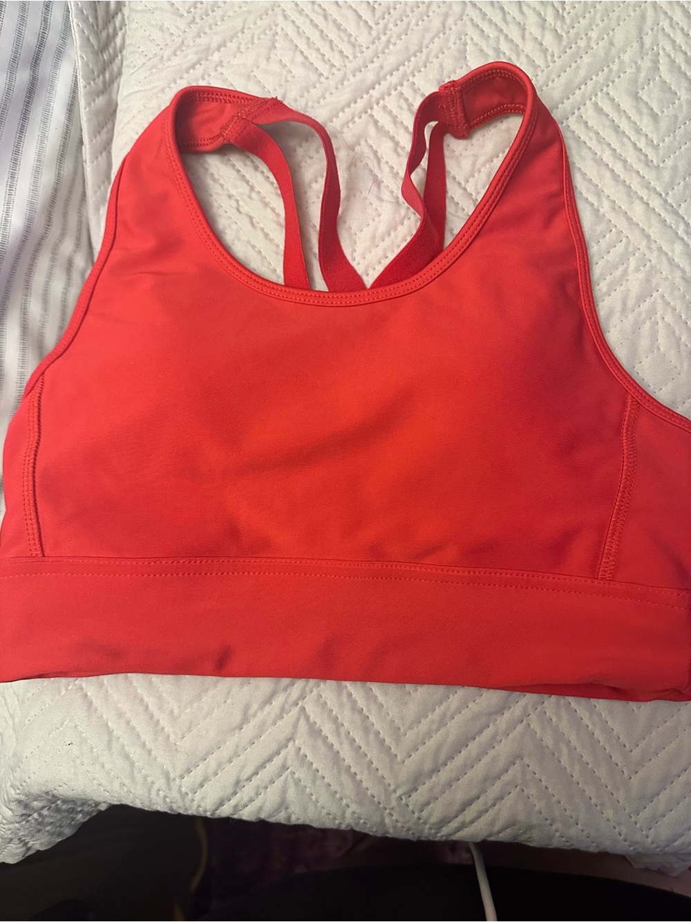 DSG Red Racerback Sports Bra